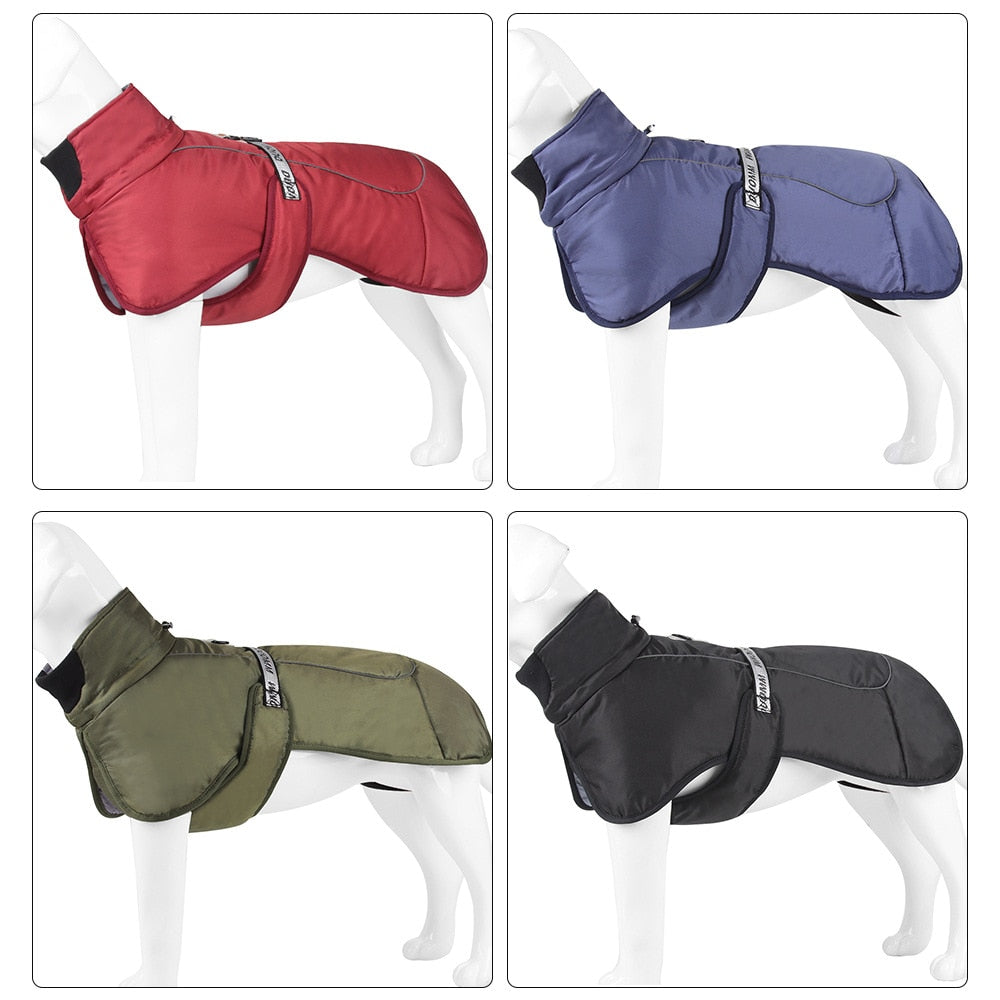Waterproof Pet Dog Jacket for Large Dogs Winter Warm Dog Clothes Clothing Pet Coat Accessories
